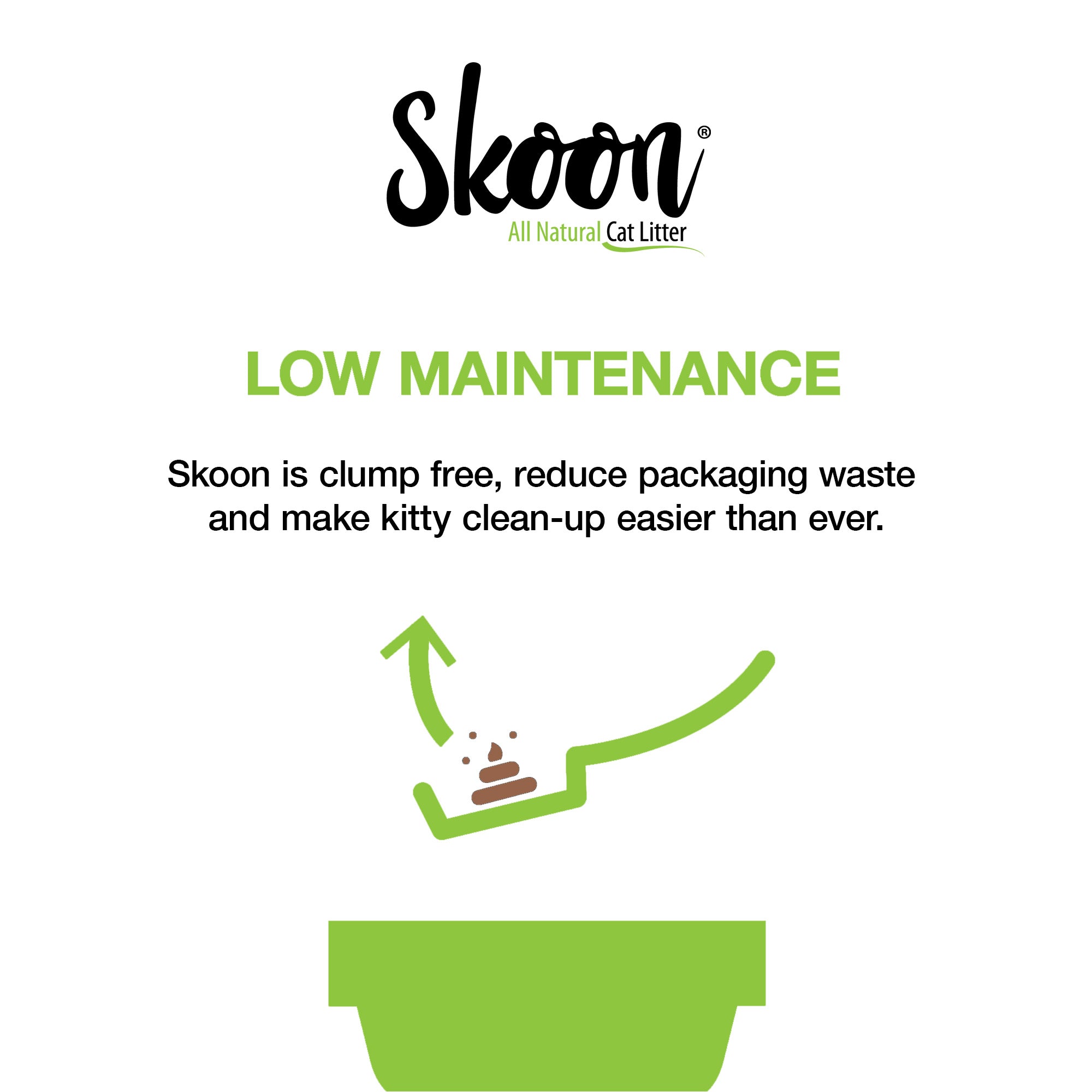 Skoon Fine Grain Cat Litter
