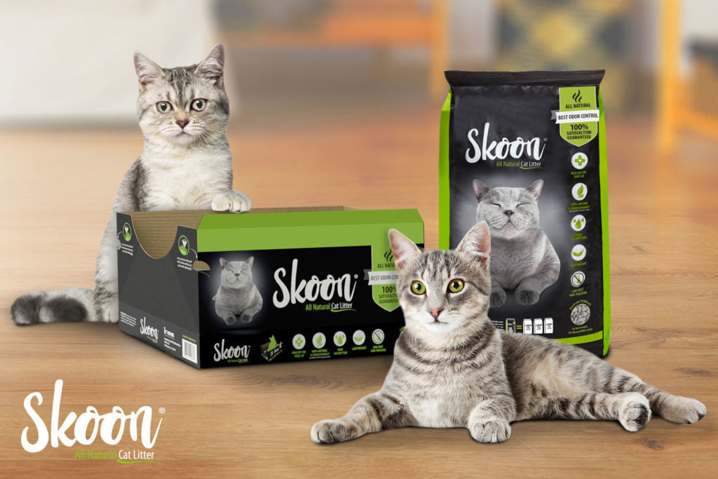 Hypoallergenic cat litter, the best for your cat Skoon Cat Litter