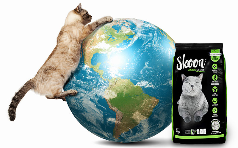 Protect the Environment with Eco-Friendly Skoon Cat Litter